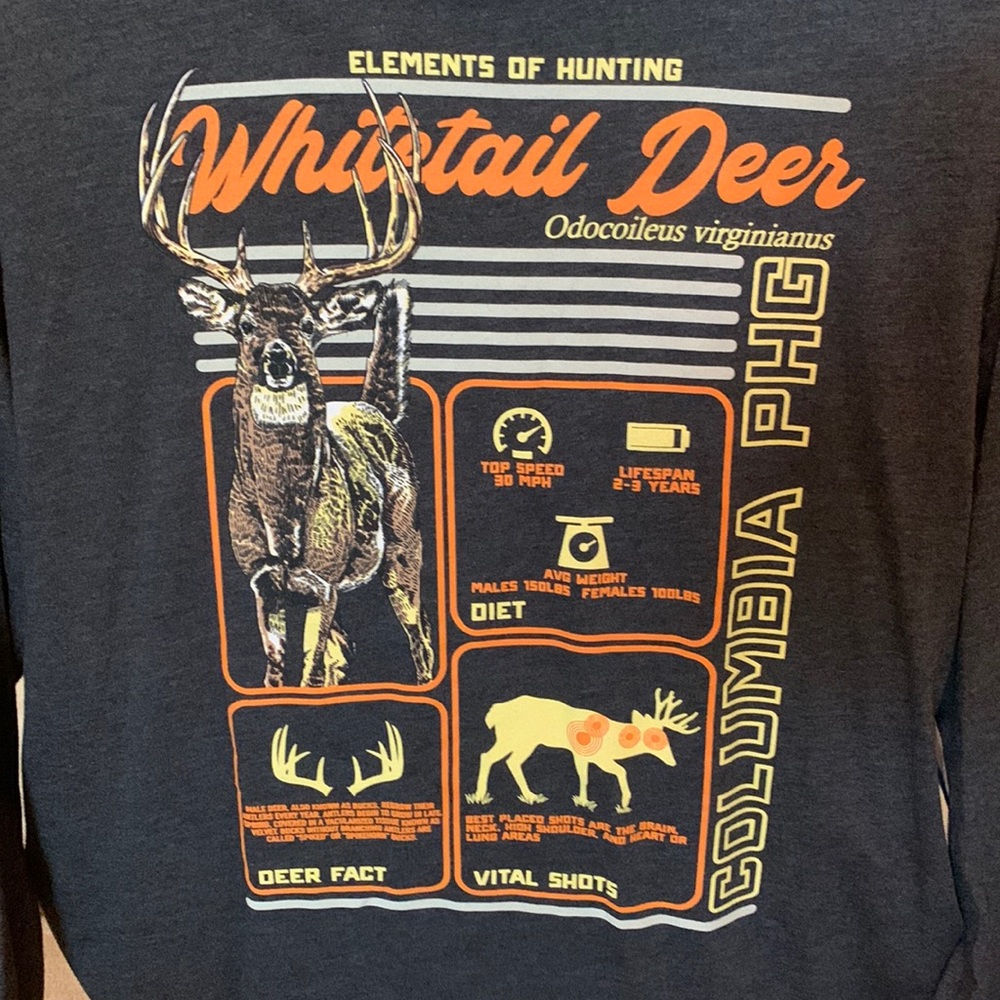 NWT Men’s Long Sleeve Columbia PHG (Performance Hunting Gear) Shirt Size XL